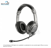 Fone Headset Multilaser USB Digital